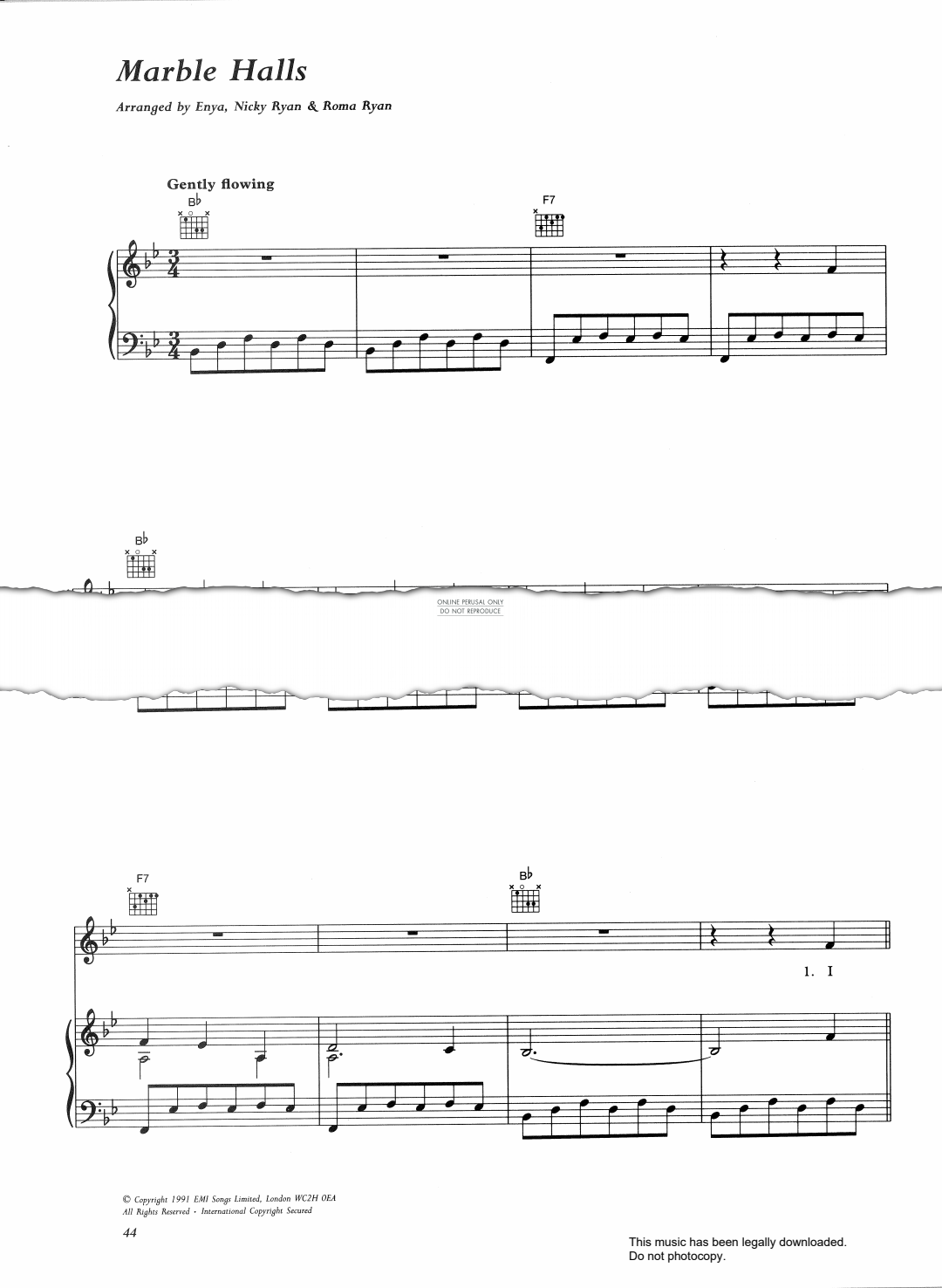 gallery: Marble Halls, Enya