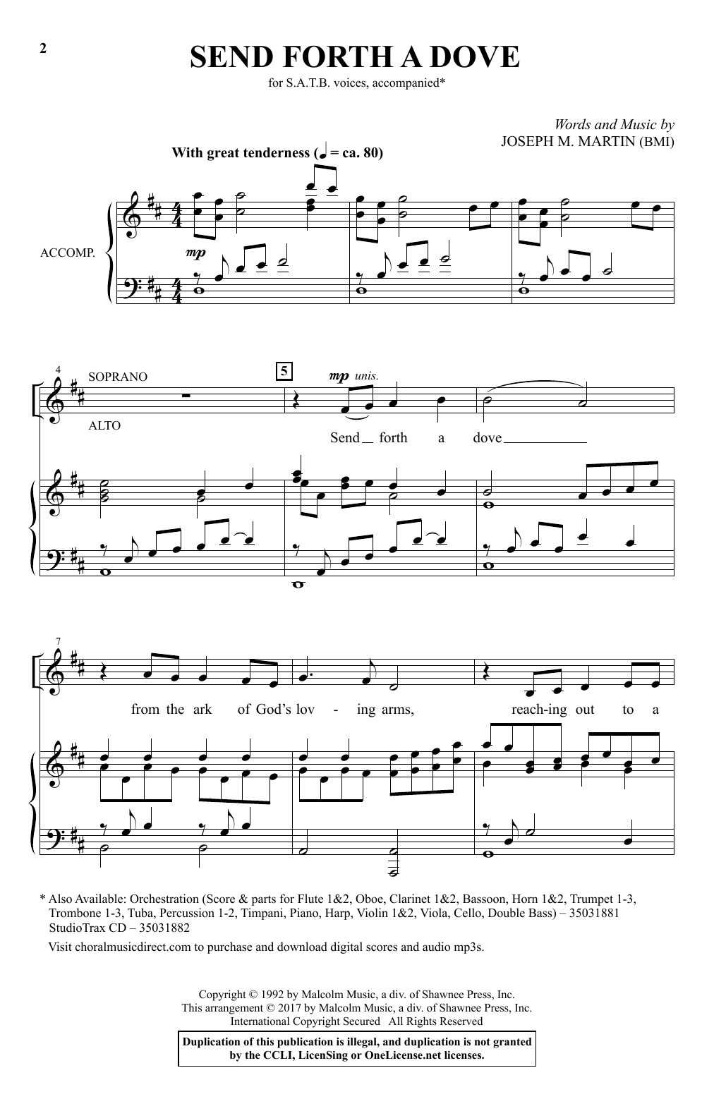 Produktbild zu: Send Forth A Dove