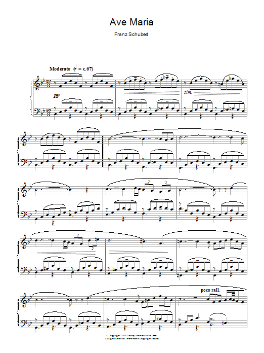 Product gallery: Page 1 of 1 Ave Maria, Franz Schubert