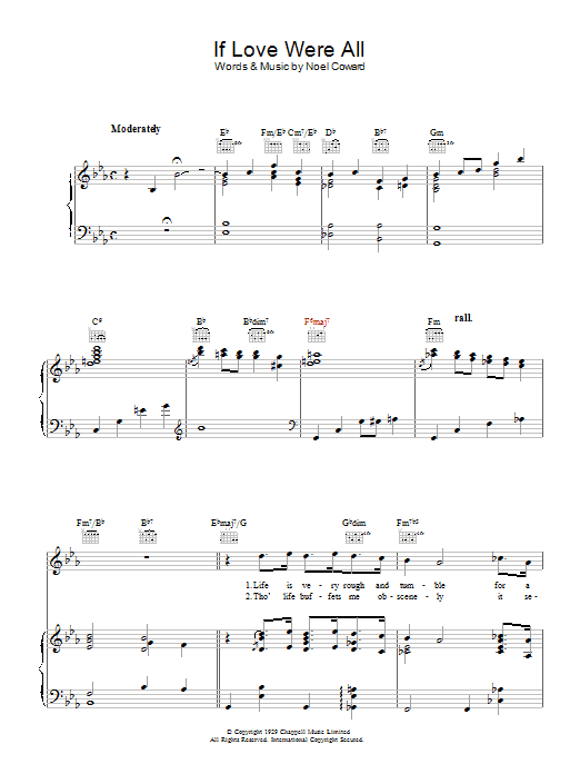 Produktbild zu: If Love Were All