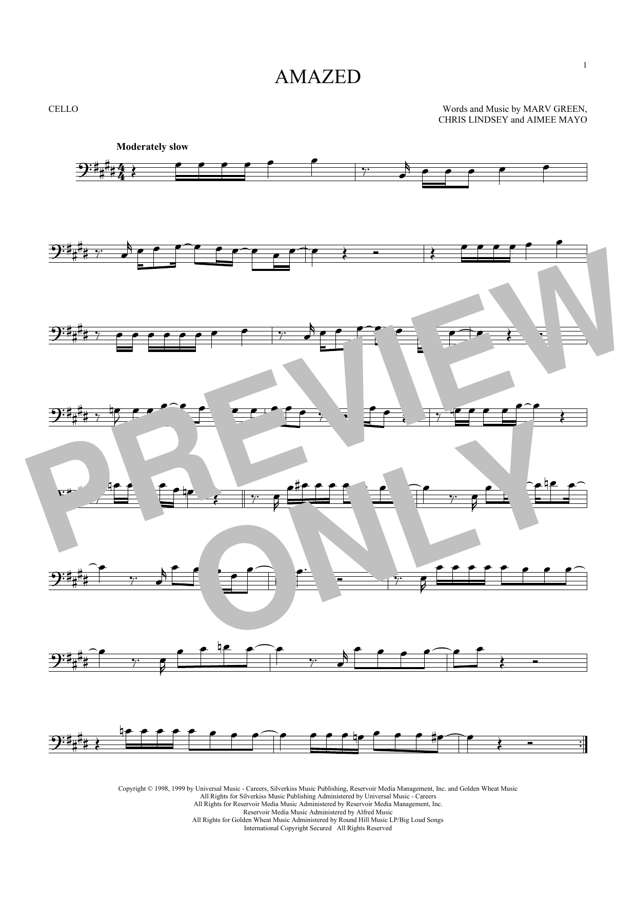 Produktgalerie: Seite 1 von 1 Amazed, Lonestar, Violoncello