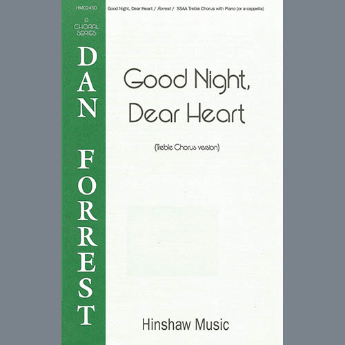 cover: Good Night, Dear Heart,