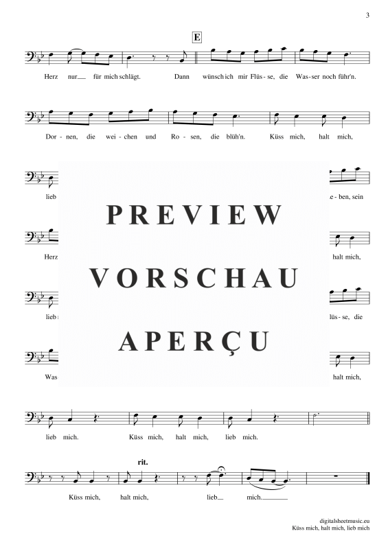 Produktgalerie: Seite 4 von 4 Küss Mich, Halt Mich, Lieb Mich, Egli, Beatrice, Violoncello