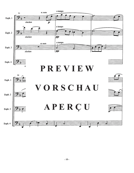Product gallery: Page 13 of 21 Adagio , , (Euphonium/Tuba Quartet)