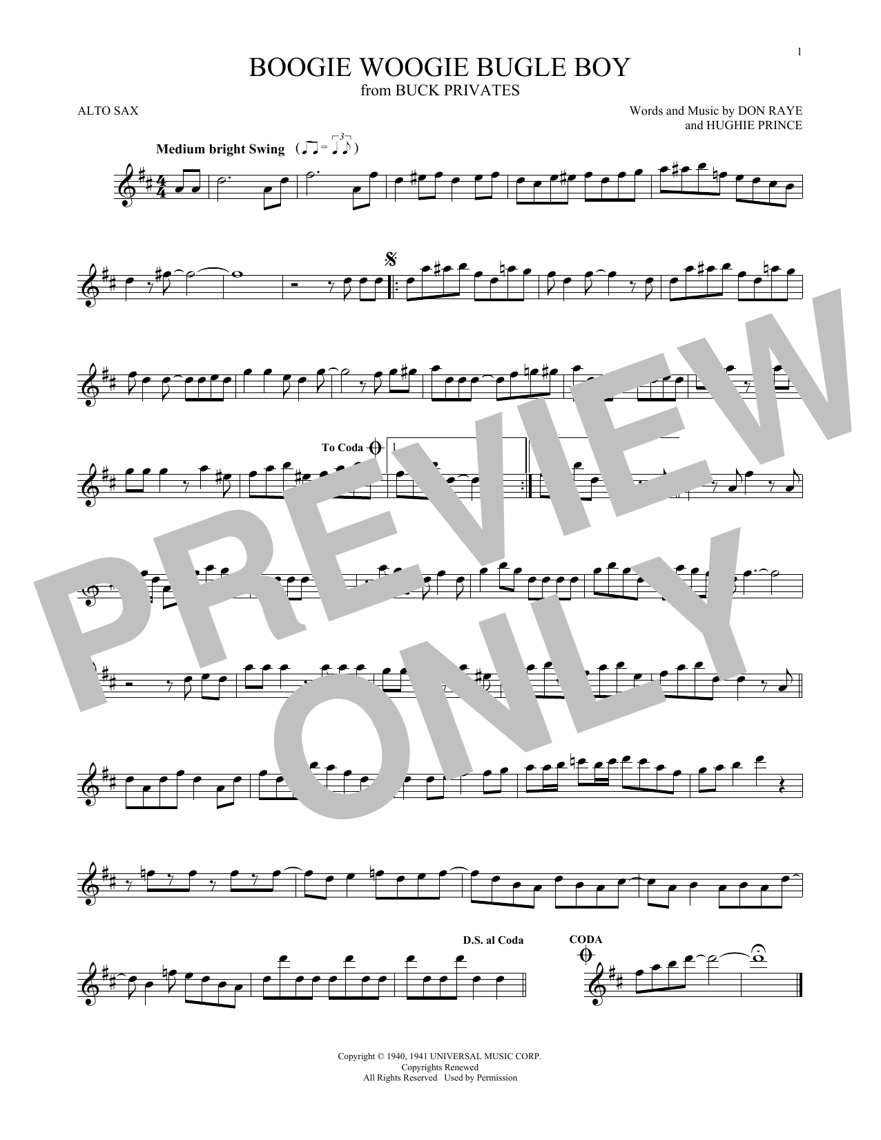 Product gallery: Page 1 of 1 Boogie Woogie Bugle Boy, Andrews Sisters