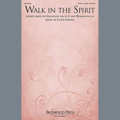 cover: Walk In The Spirit, Lloyd Larson, Chor