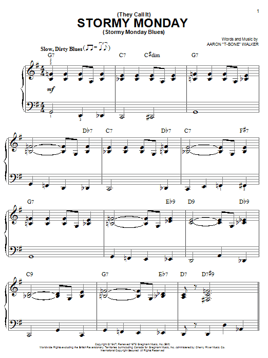 Produktbild zu: (They Call It) Stormy Monday (Stormy Monday Blues)