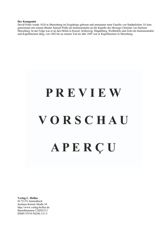 Produktgalerie: Seite 3 von 11 Te Sanctum Dominum - Concerto in Festo Trinitatis, , Gemischtes Ensemble SATTB, 2 Trompeten, 2 Violinen, 2 Violen, Fagott und BC