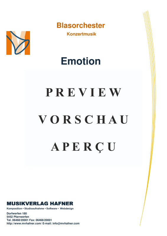 gallery: Emotion, , (Großes Blasorchester)