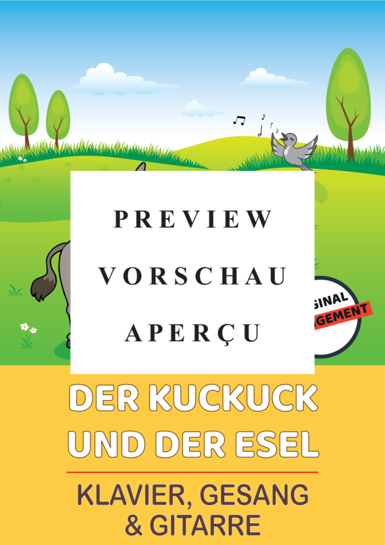 gallery: Der Kuckuck und der Esel , , (Gesang + Klavier, Gitarre)