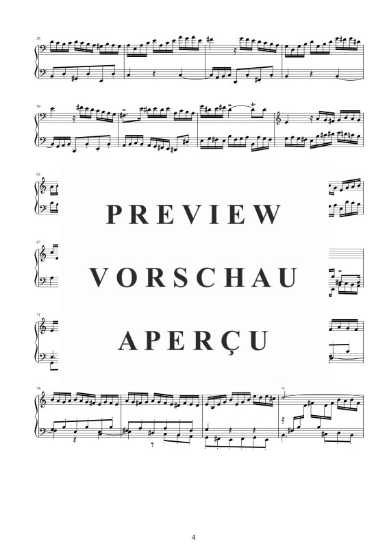 Product gallery: Page 5 of 11 Fantasia and Fugue in A minor BWV 944, , Solo Piano