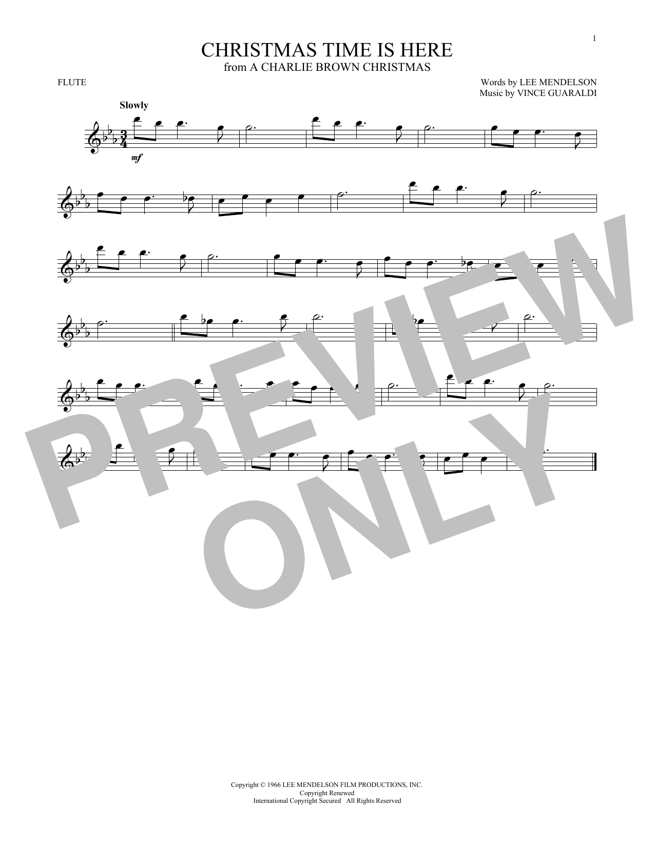 Product gallery: Page 1 of 1 Christmas Time Is Here, Vince Guaraldi