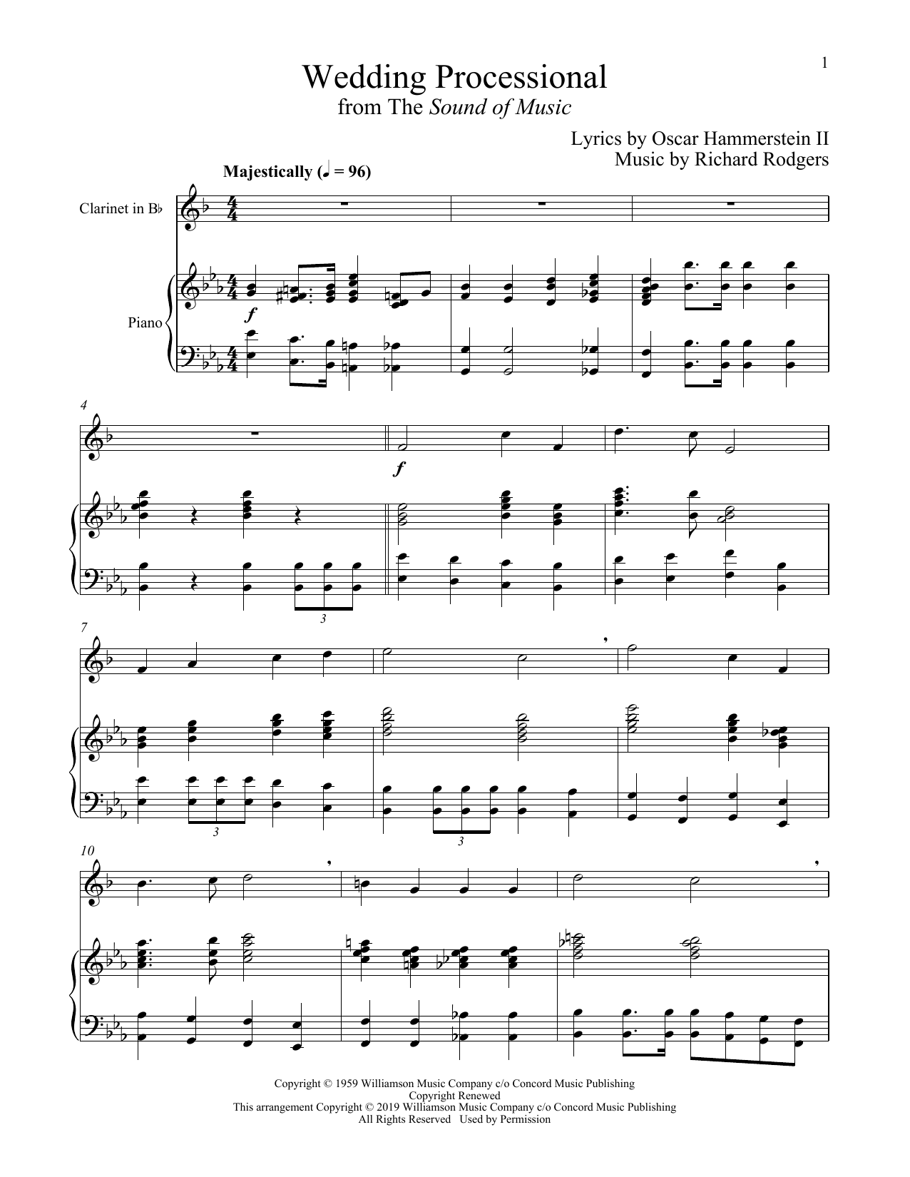 Product picture to: Wedding Processional (from The Sound of Music)