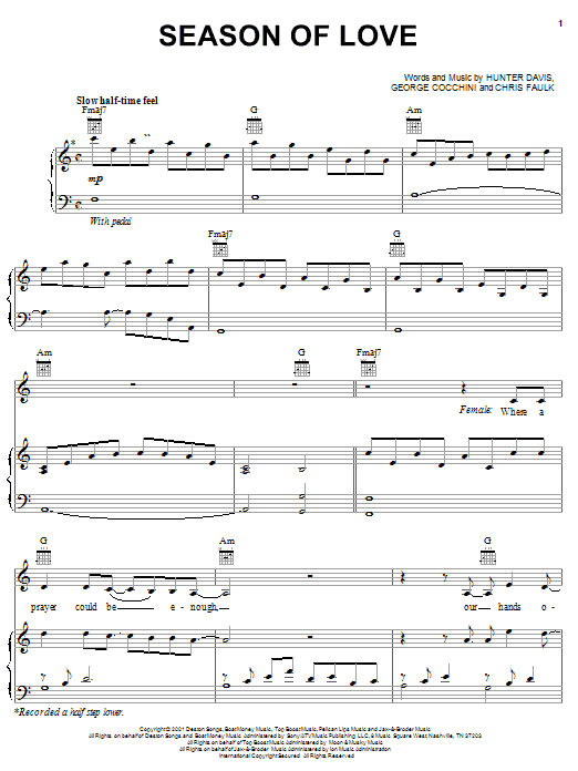 Product gallery: Page 1 of 1 Season Of Love, Jaci Velasquez