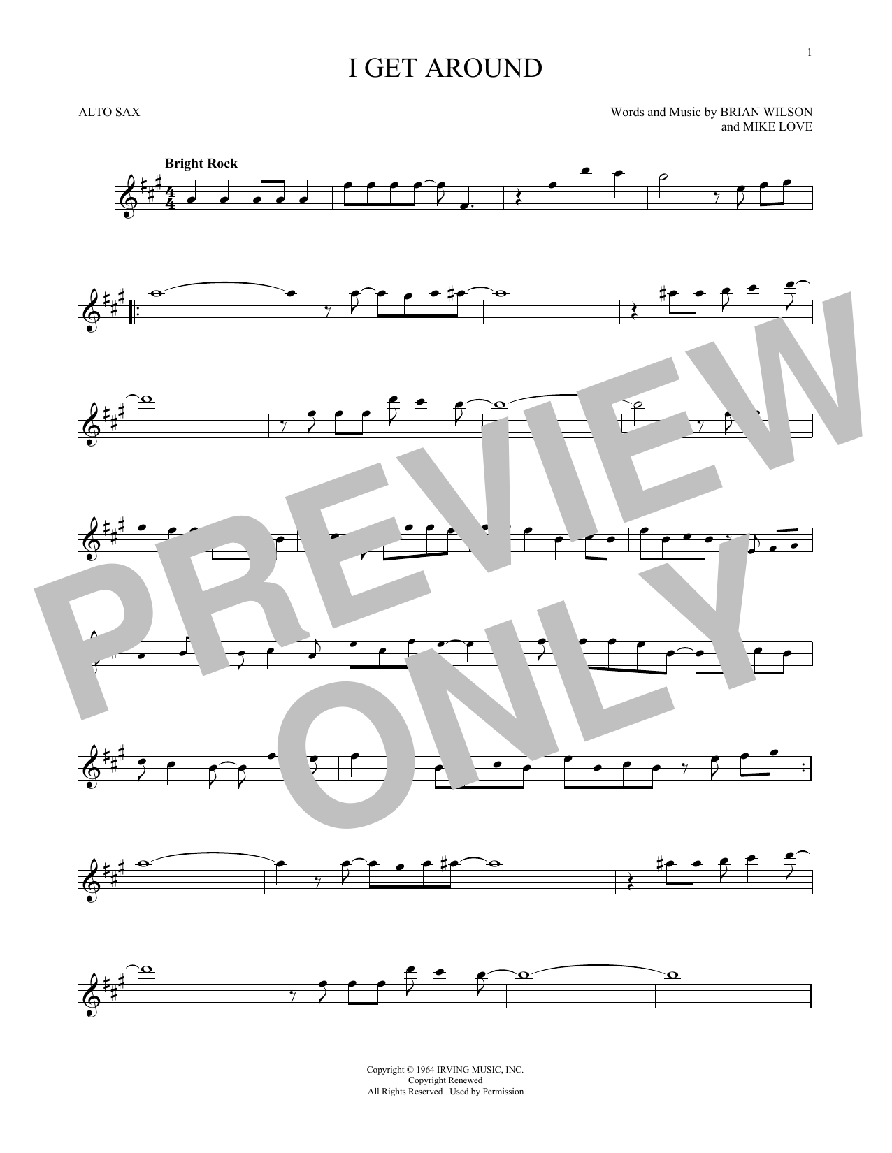 Product gallery: Page 1 of 1 I Get Around, The Beach Boys