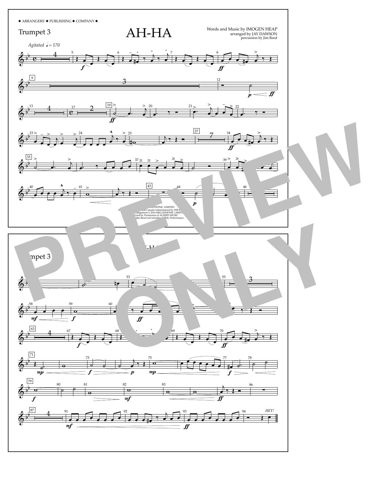 Product picture to: Ah-ha - Trumpet 3