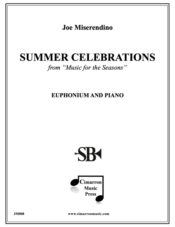 cover: Summer Celebration, , Euphonium and Piano