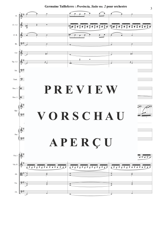 Produktgalerie: Seite 10 von 11 Provincia Suite no. 2, , Orchester