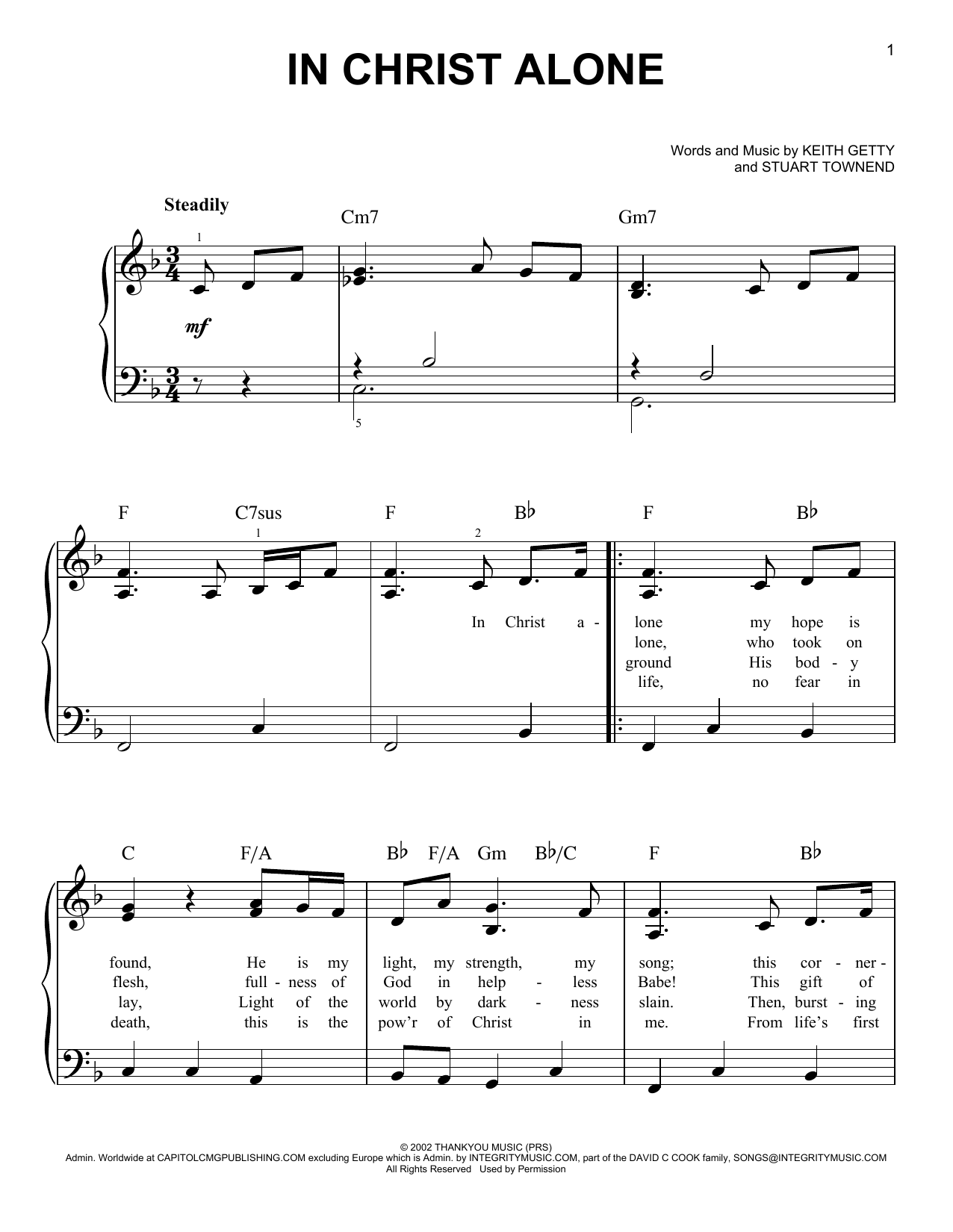 Produktbild zu: In Christ Alone