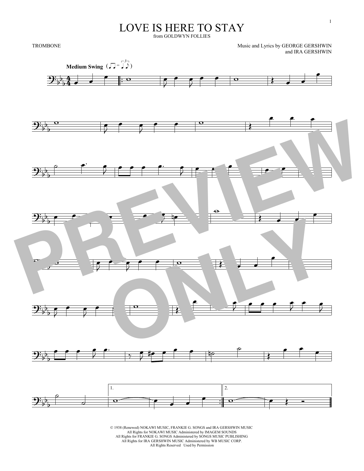 Product gallery: Page 1 of 1 Love Is Here To Stay, Ira Gershwin