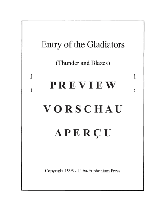 gallery: Entry of the Gladiators (Thunder and Blazes) , ,  (Tuba Quartett EETT)