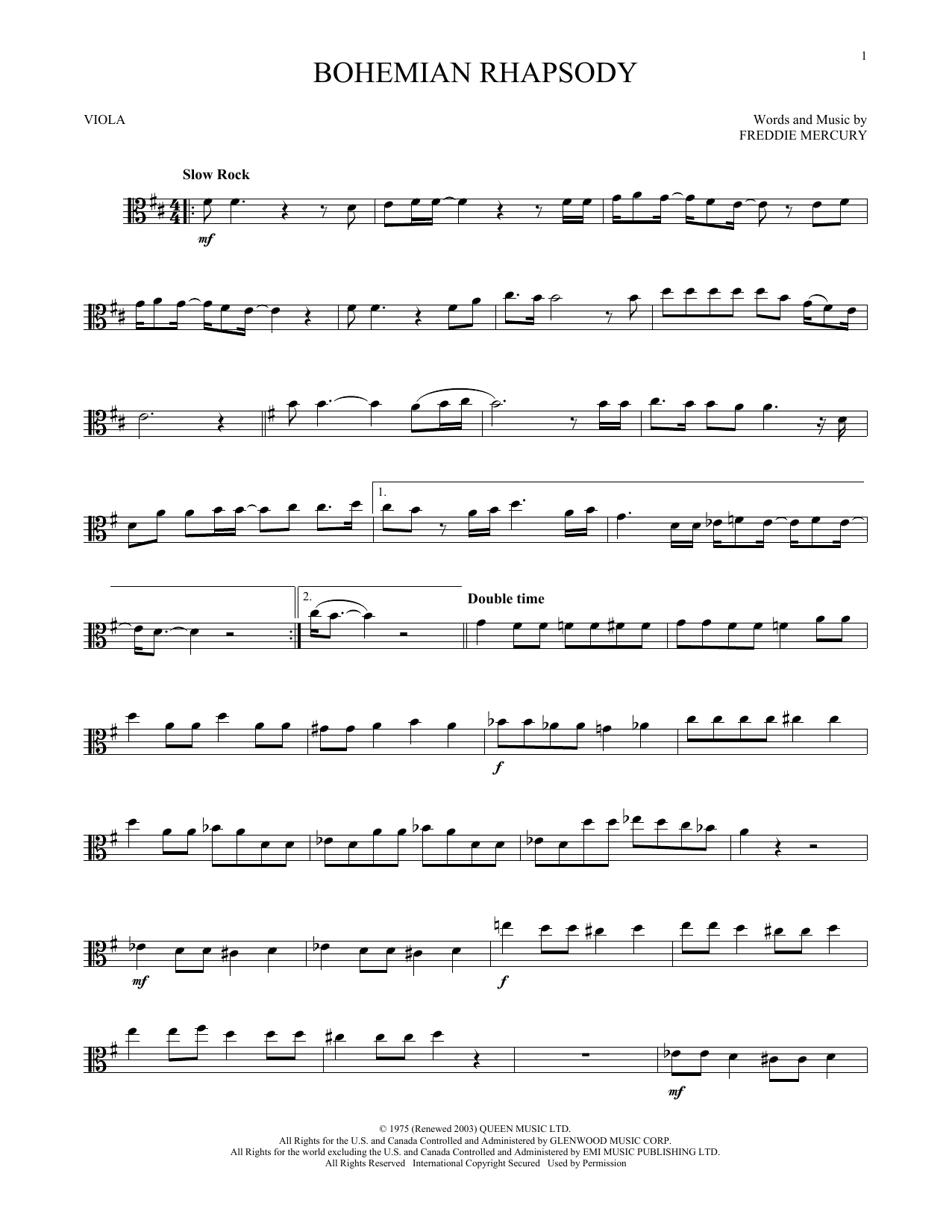Product gallery: Page 1 of 1 Bohemian Rhapsody, Queen