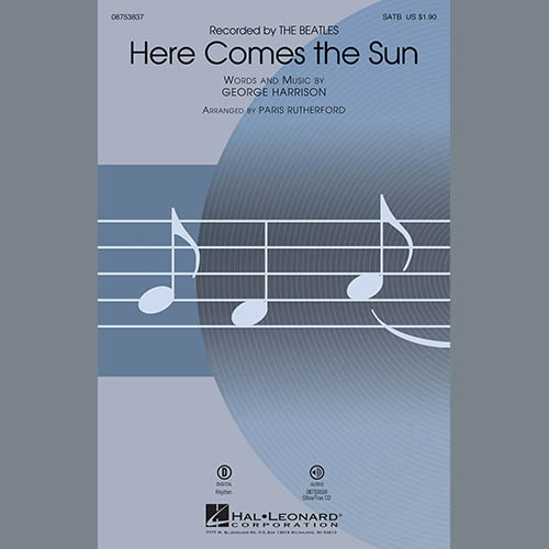 cover: Here Comes The Sun (arr. Paris Rutherford), The Beatles