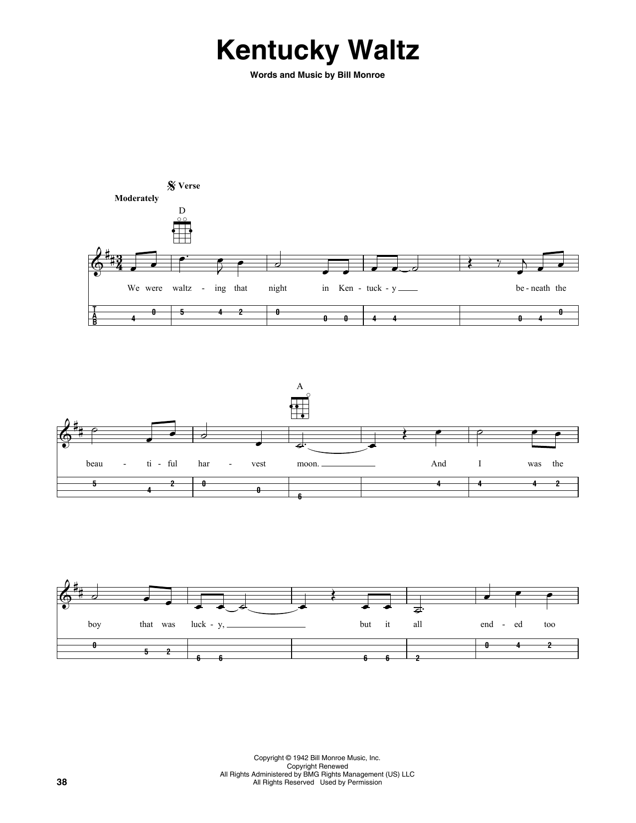 Product picture to: Kentucky Waltz