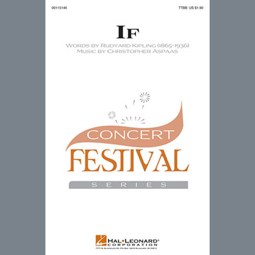 cover: If, Christopher Aspaas, Chor