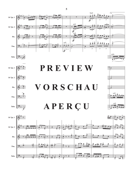 Produktgalerie: Seite 7 von 19 Gypsy Fire Dances , , (Blechbläserquintett)