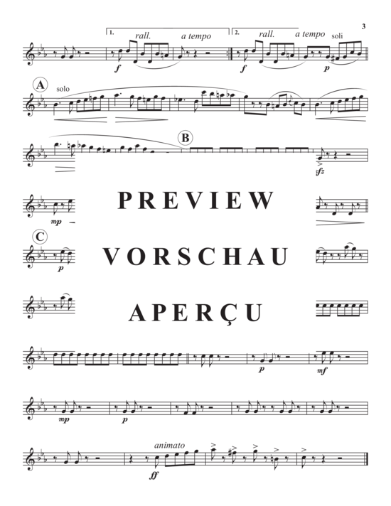 Produktgalerie: Seite 13 von 21 Two Movements from Brilliantes and Melodique , , (Blechbläserquintett)