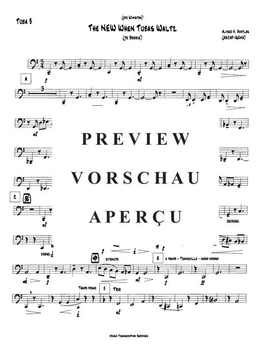 Product gallery: Page 19 of 20 The New When Tubas Waltz , , (Tuba Ensemble EEETTT)