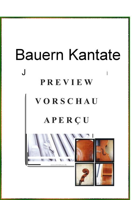 gallery: Bauern Kantate , , (Gemischter Chor)
