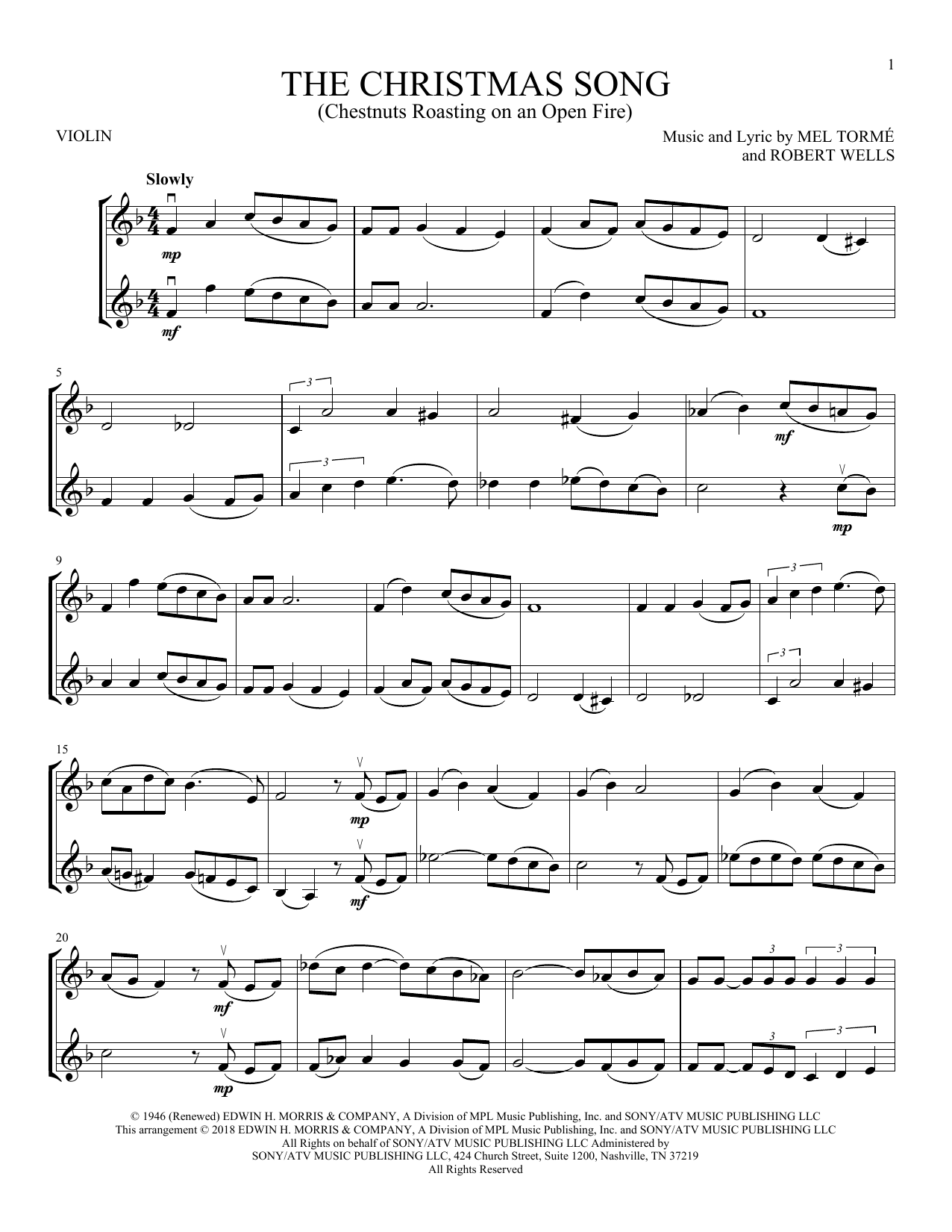 Product gallery: Page 1 of 1 The Christmas Song (Chestnuts Roasting On An Open Fire), Mel Tormé