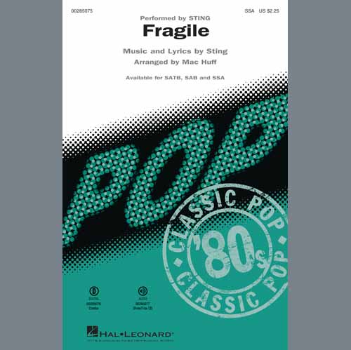 cover: Fragile (arr. Mac Huff), Sting