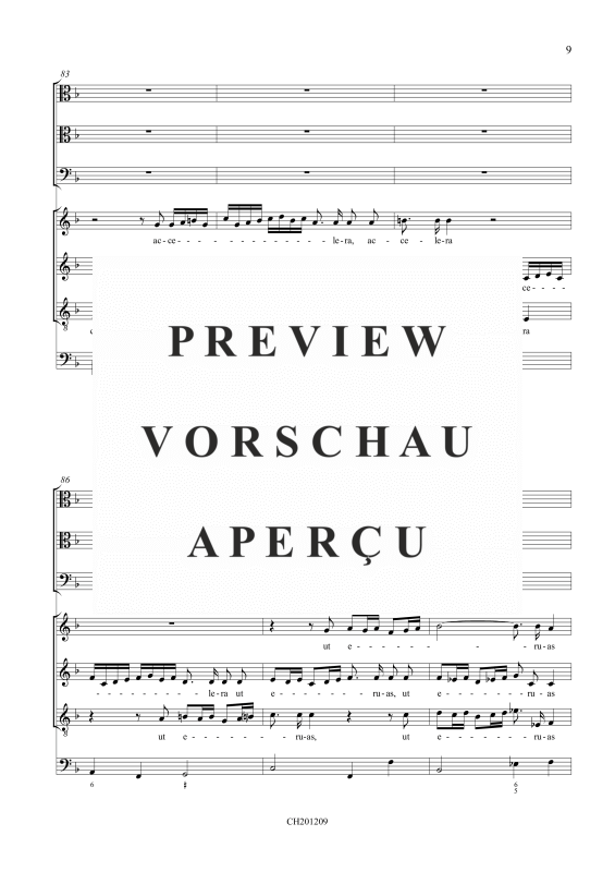 Produktgalerie: Seite 10 von 11 In te Domine speravi (Psalm 31), , Gemischtes Ensemble SAT, 2 Violen, Fagott und BC