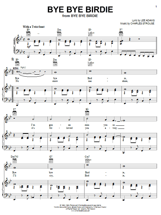 Produktbild zu: Bye Bye Birdie