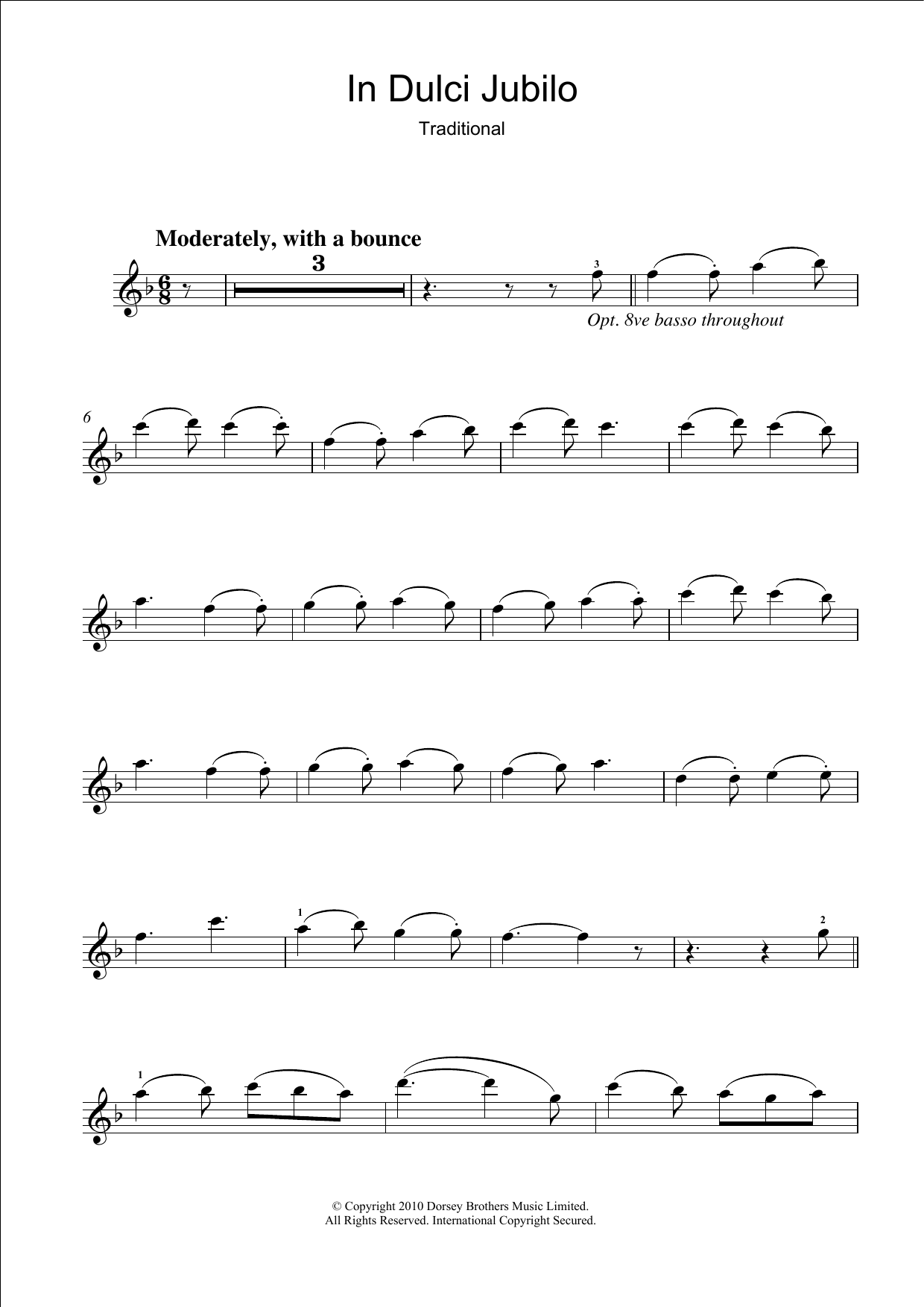 Product gallery: Page 1 of 1 In Dulci Jubilo, Traditional Carol