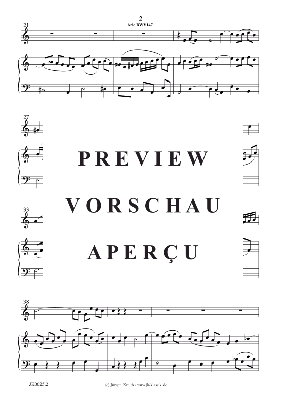 Produktgalerie: Seite 3 von 11 Schäme dich,o Seele, nicht , , (Klavier + Melodie in C)