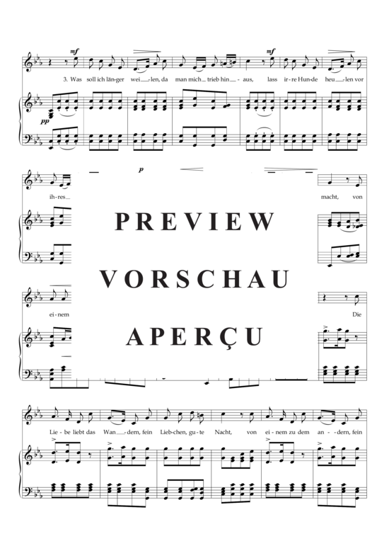Product gallery: Page 4 of 6 Gute Nacht , , (voice + piano)