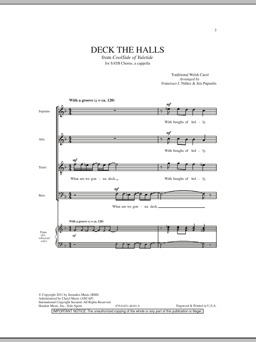 Product gallery: Page 1 of 1 Deck The Halls, Jim Papoulis