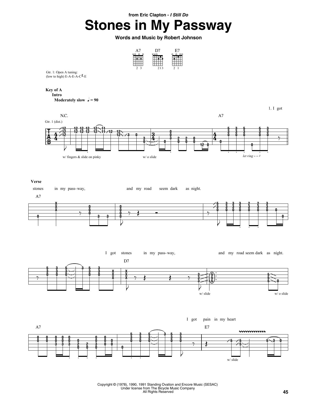 Product gallery: Page 1 of 1 Stones In My Passway, Eric Clapton