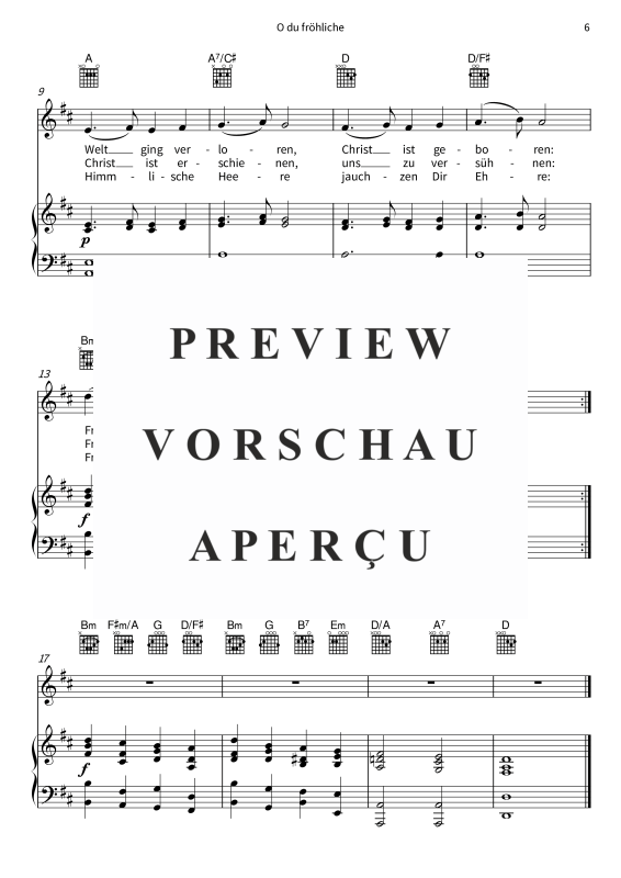 Product gallery: Page 8 of 11 Harmonische Weihnachten mit Gesang und Begleitung, , (vocals and piano, guitar)