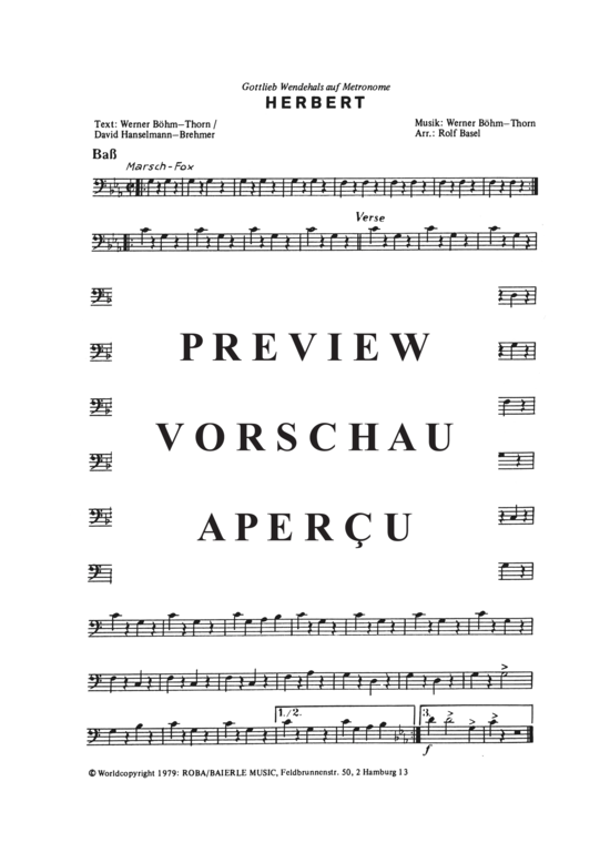 Produktgalerie: Seite 3 von 18 Herbert , Wendehals, Gottlieb, (Combo-Band)