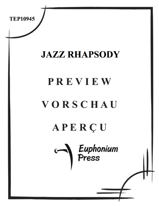 gallery: A Jazz Rhapsody , , (Euphonium/Tuba + Klavier)