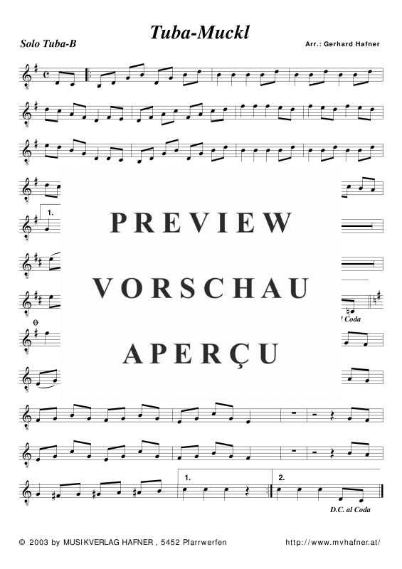 Produktgalerie: Seite 6 von 11 Tuba Muckl, , (Blechbläser Quintett)