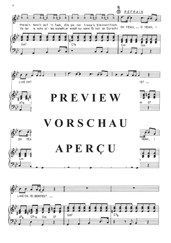 Produktgalerie: Seite 5 von 5 I Like Oktoberfest , , Klavier und Gesang