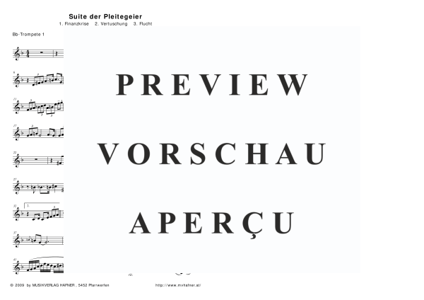 Produktgalerie: Seite 11 von 11 Suite der Pleitegeier, , (Blechbläser Quintett)