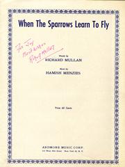 cover: When The Sparrows Learn To Fly, Dinah Shore