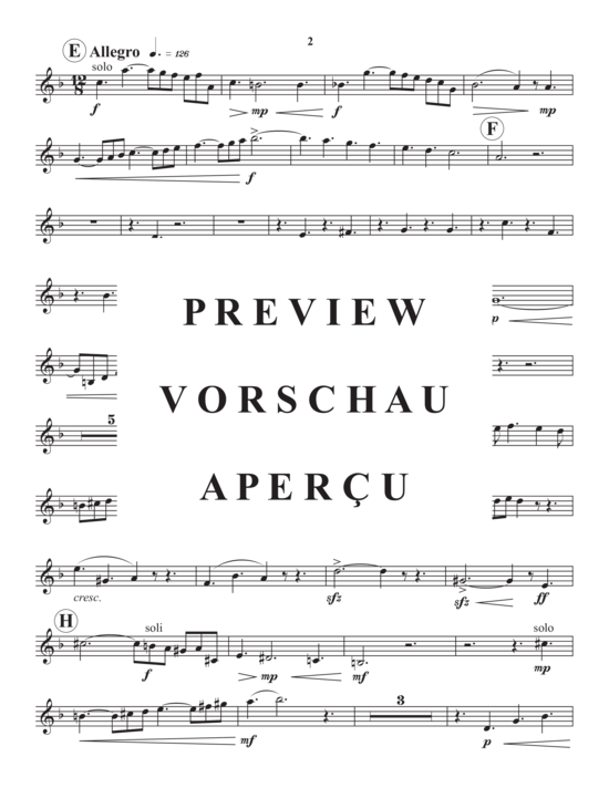 Produktgalerie: Seite 14 von 21 Fantasia in E-Flat , , (Blechbläser Quintett)